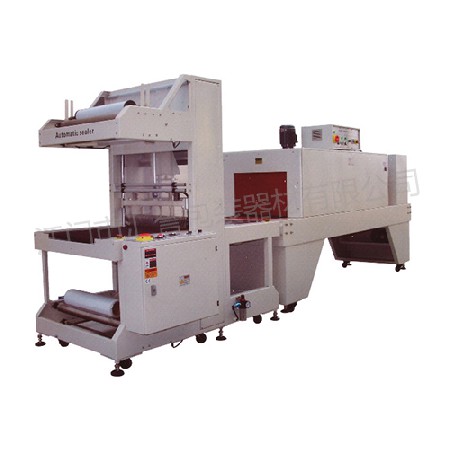 HY-6030AZ+HY-6040E 全自动直进料袖口式封切收缩包装机